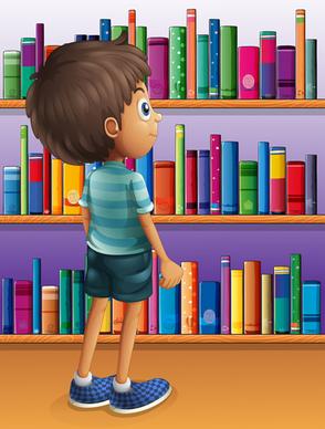 cute children student design vector