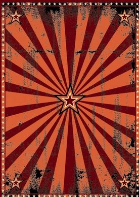 vintage circus background vector graphic