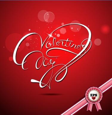 valentine day red style background vector