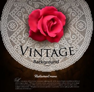 vector vintage background creative design