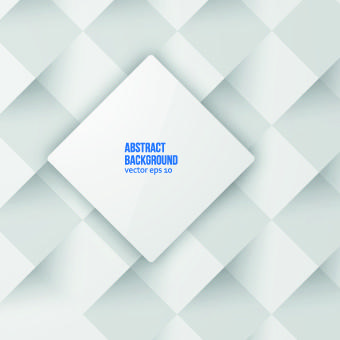 abstract white square vector background