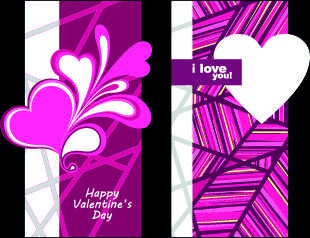 happy valentine day creative banner vector