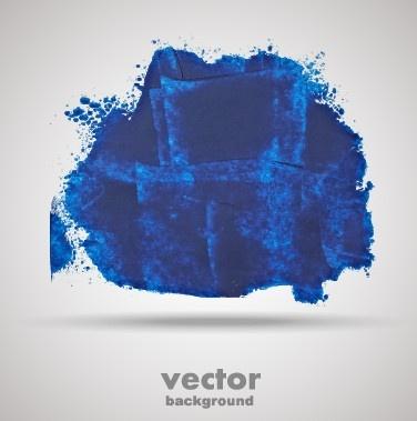 blue grunge background design vector