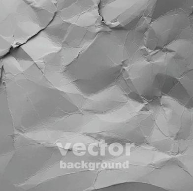 colored crumpled paper vector background