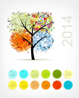 calendar14 vector huge collection1