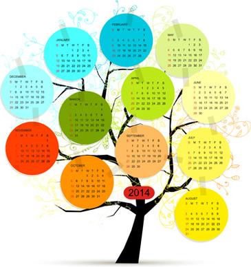 calendar14 vector huge collection3