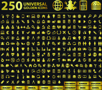 practical web icons vector set