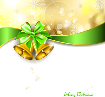 luxury14 christmas bells vector background