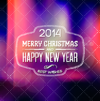 2014 merry christmas frames background vector