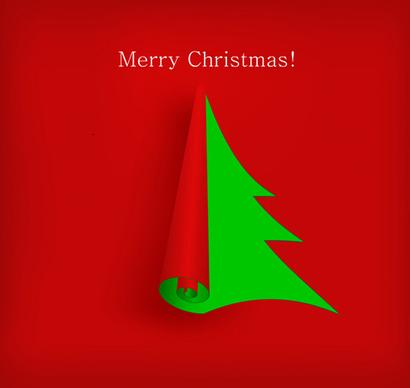 2014 xmas red background vector set