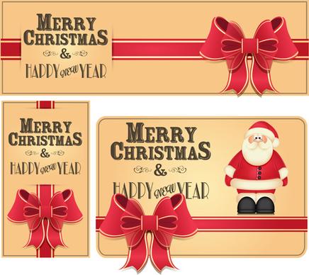 2014 year christmas labels vector