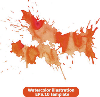 watercolor illustration vector