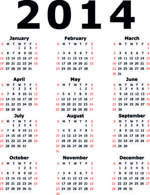 calendar14 vector huge collection