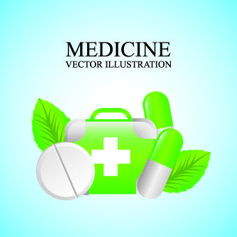 medicine vector background illustration