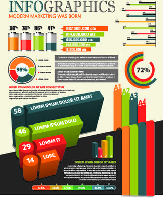 business infographic creative design4