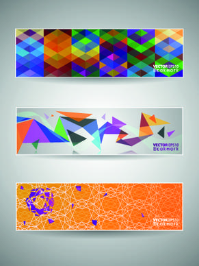 classic banner design vector