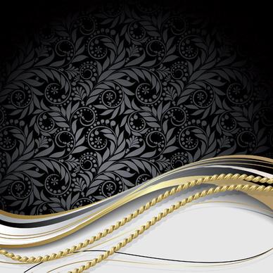 vector luxury backgrounds set