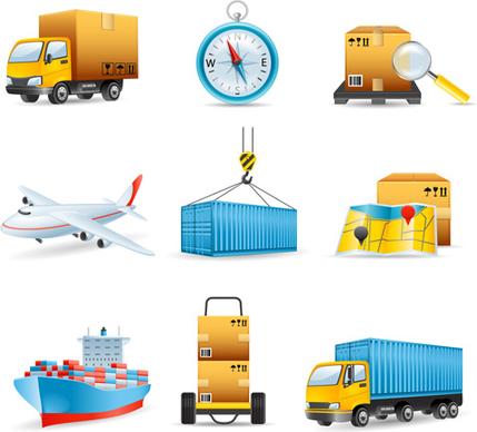 world transport design vector