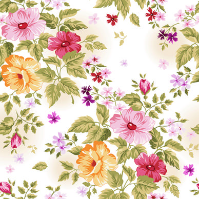 beautiful floral patterns vector ser