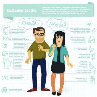 business infographic creative design