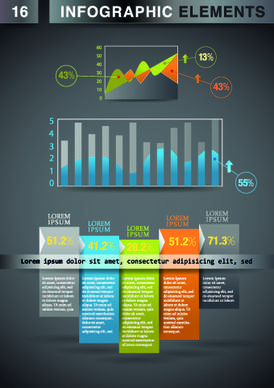 business infographic creative design