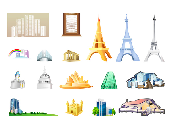 building icon vector