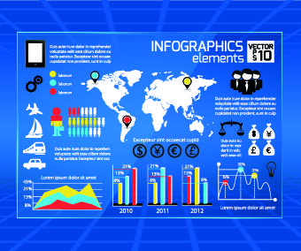 business infographic creative design