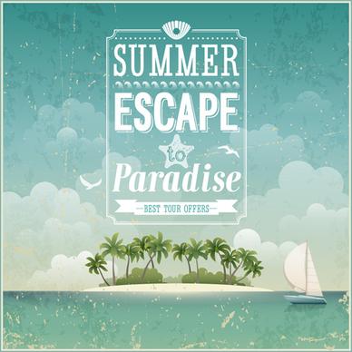 vintage summer backgrounds art