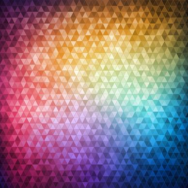 mosaic neon backgrounds vector