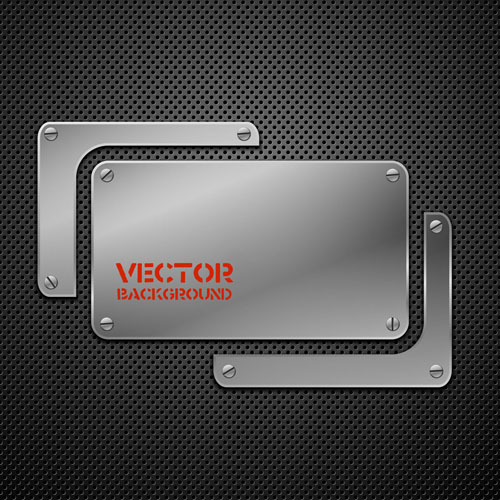 metal background design vector