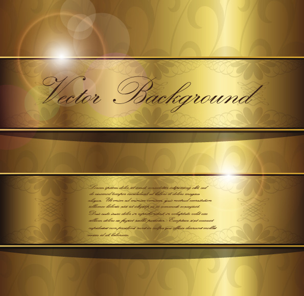 golden background vector graphic