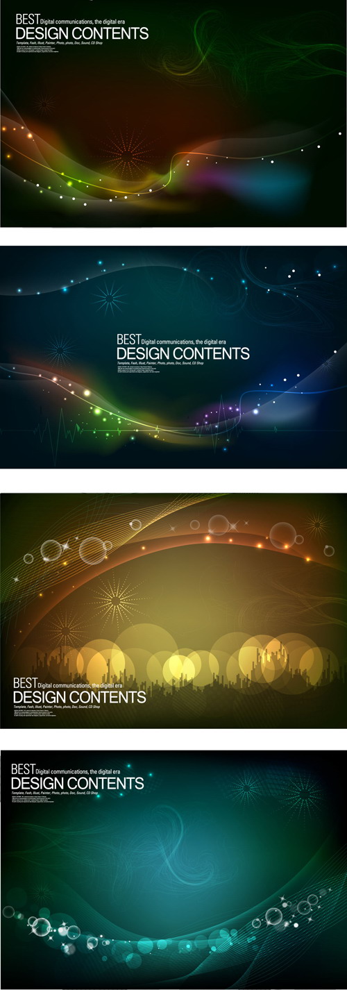 dream of background fluorescence vector