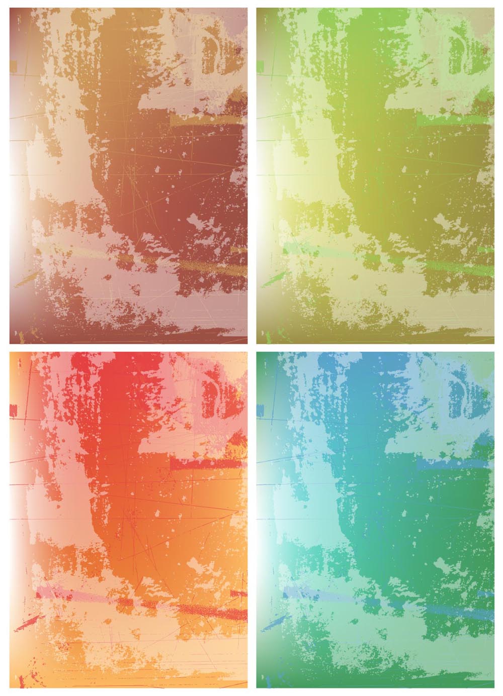 elements of rough surface wall backgrounds vector