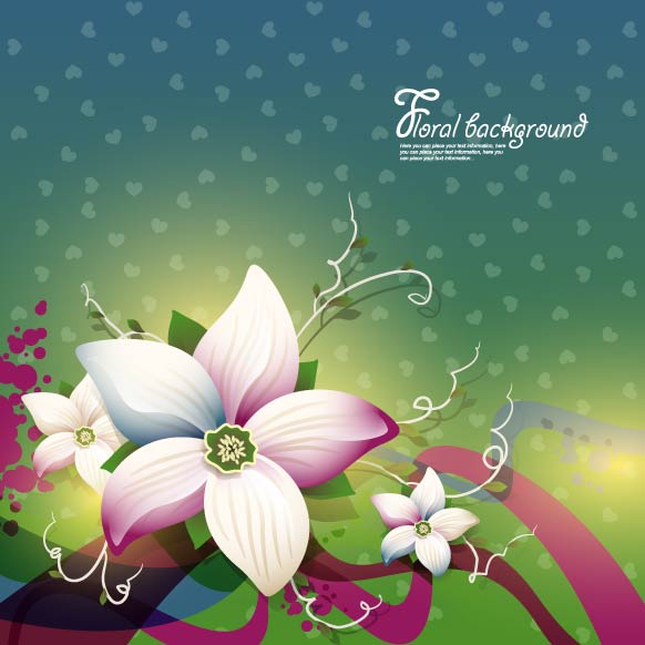 elements of floral design background