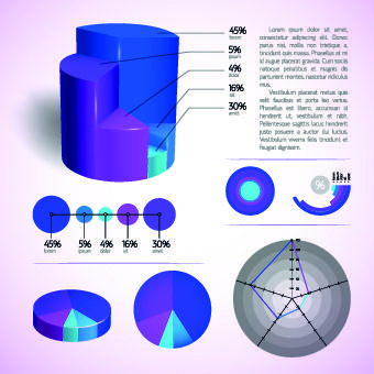 modern business diagram and infographic design vector