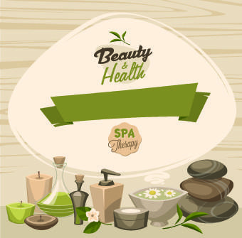 spa therapy and beauty vector