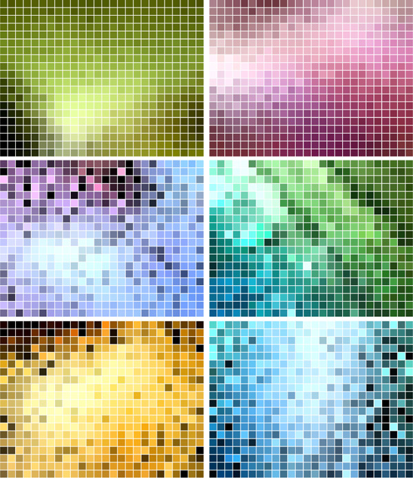 mosaic background vector