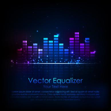 vector music background