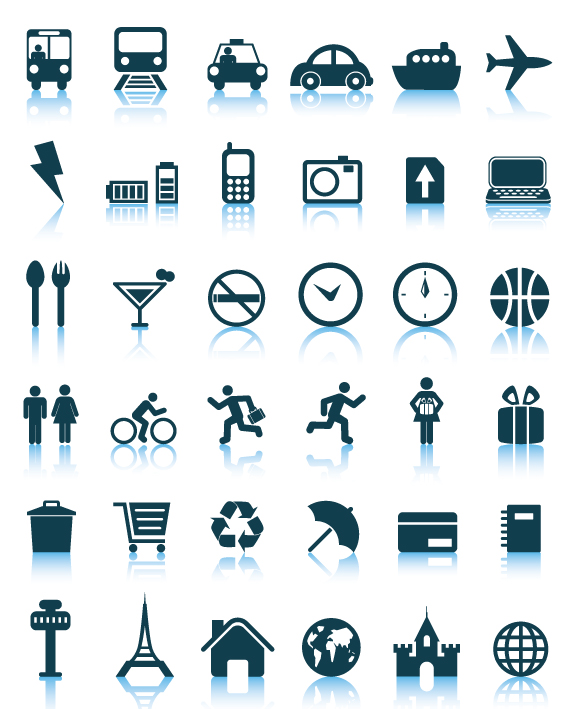 simple common icon vector