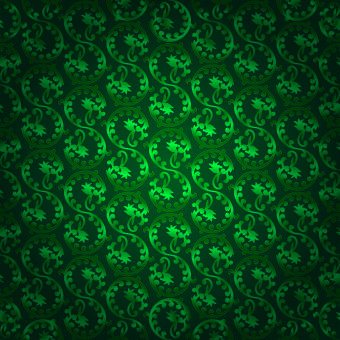 vector green seamless pattern background