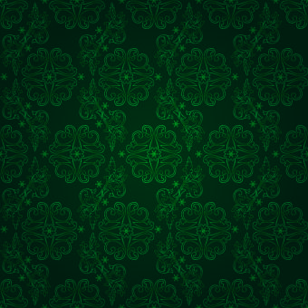 vector green seamless pattern background