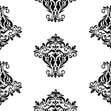 retor ornaments design vector