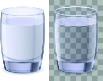 glass vector illustration