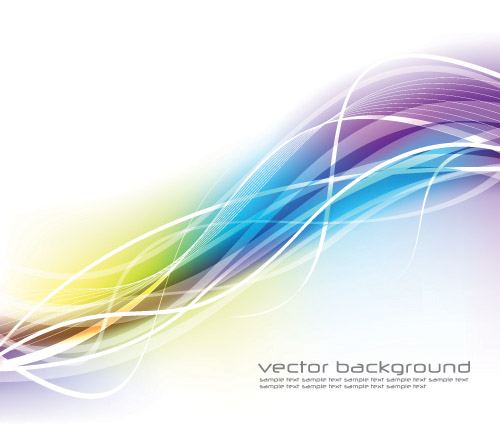 abstract colored background vector art