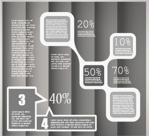 presentation of information graph vector