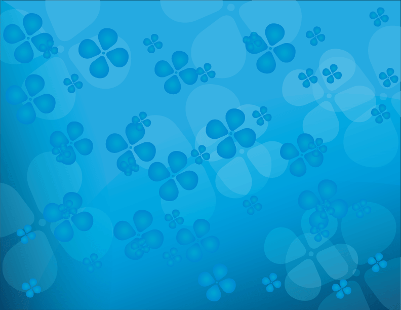 blue flower background vector