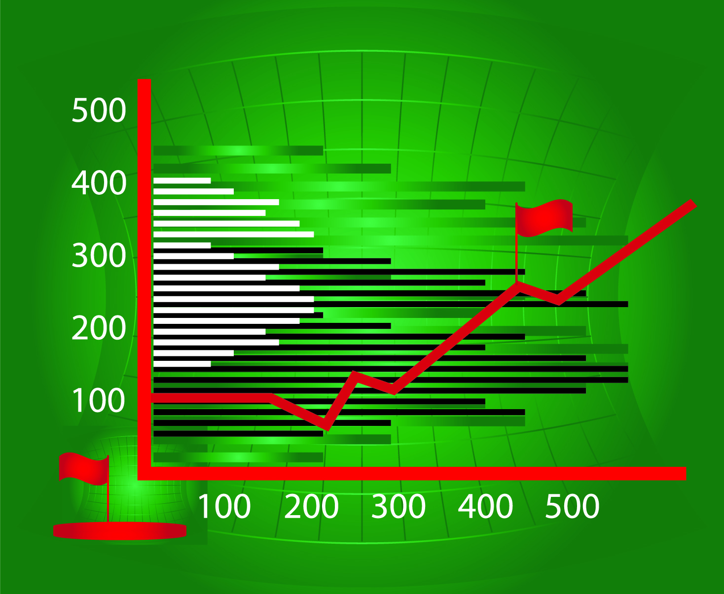 commercial data table vector art