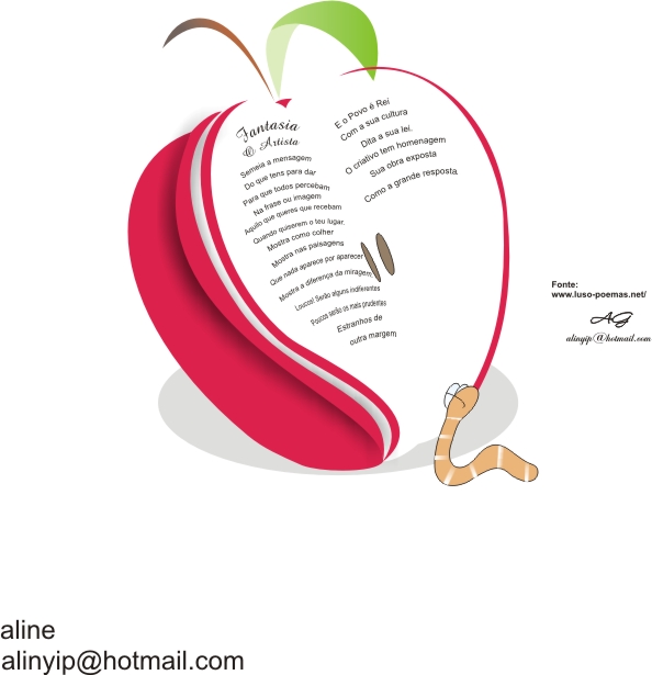 cartoon apple vector