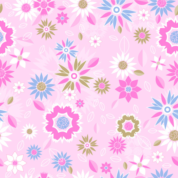 beautiful decorative pattern background vector graphic