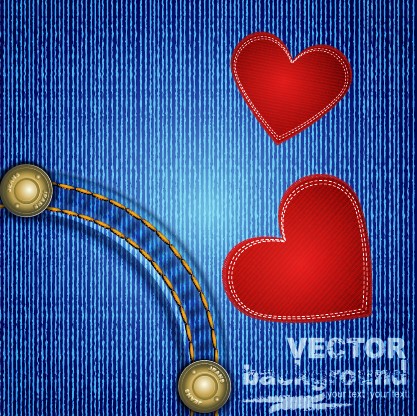 vector jeans design elements background